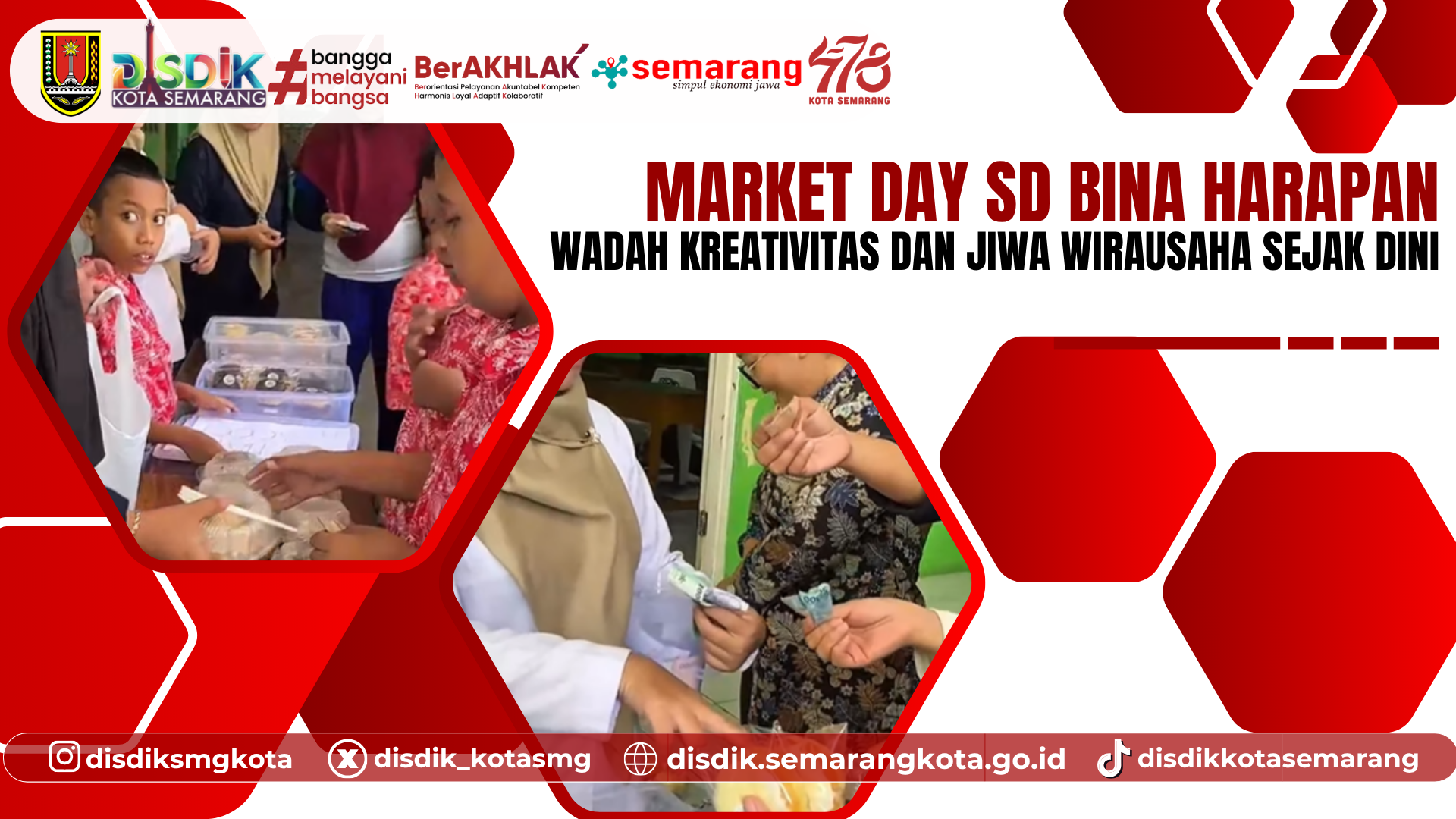 Market Day SD Bina Harapan, Wadah Kreativitas dan Jiwa Wirausaha Sejak Dini